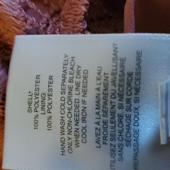 Blush colored lace top by Express - Picture 4 of 4